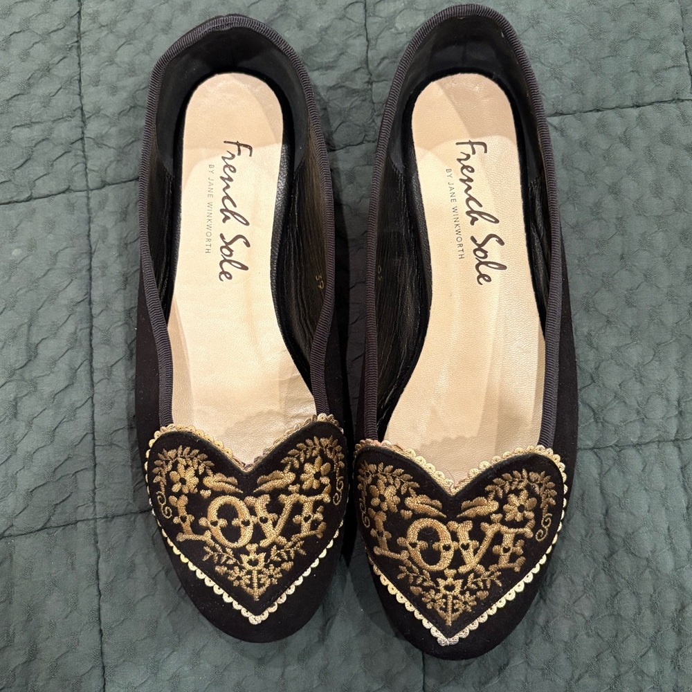 NWOB French Sole London Love Flats